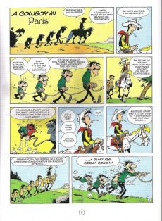 Extrait de Lucky Luke (en anglais) -7871- A cowboy in paris