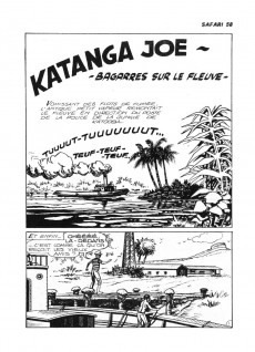 Extrait de Safari (Aventures et Voyages) -58- Katanga Joe - Bagarres sur le fleuve