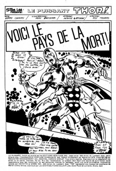Extrait de Thor (Éditions Héritage) -30- Voici le pays de la mort!