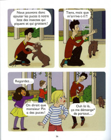 Extrait de Je commence à lire en BD : CP -4- Au secours, ça gratte !