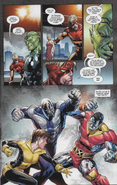 Extrait de Marvel Legacy - X-Men (Marvel France - 2018) -6- Hurlements