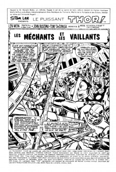 Extrait de Thor (Éditions Héritage) -6970- Les méchants et les vaillants!