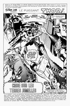 Extrait de Thor (Éditions Héritage) -8990- Crise sur les terres jumelles