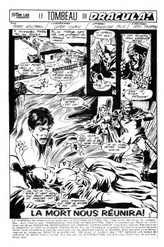 Extrait de Le tombeau de Dracula (Éditions Héritage)  -22- La mort nous réunira!