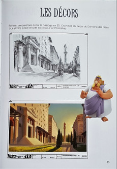 Extrait de Astérix (Hors Série) -2015- Le domaine des dieux de la BD à la 3D