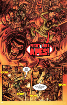 Extrait de Revolution on the Planet of the Apes (2005) -6- Explosive Final Issue !