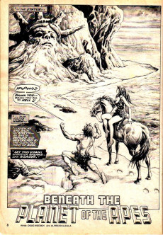 Extrait de Planet of the Apes (1974) -7- Marvel's Illustrated Adaptation of Beneath the Planet of the Apes