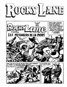 Extrait de Rocky Lane (Éditions des Remparts) -1- Les messagers de la mort