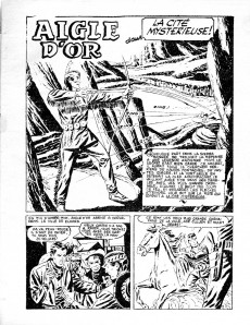 Extrait de Rocky Lane (Éditions des Remparts) -12- Aigle d'or dans la cité mystérieuse !