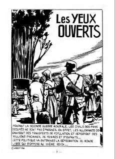 Extrait de Téméraire (1re série - Artima/Arédit) -SP08/1966b- Les yeux ouverts