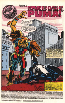 Extrait de Marvel Tales Vol.2 (1966) -271- Fist to Claw with the Puma!