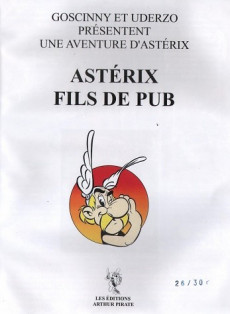 Extrait de Astérix (Autres) -2014/02- Astérix fils de pub
