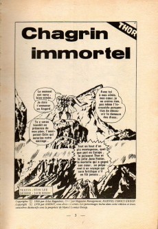 Extrait de Thor (1e Série - Arédit Flash) -7- Chagrin immortel
