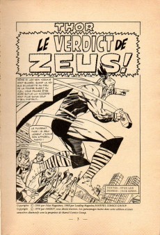 Extrait de Thor (1e Série - Arédit Flash) -4- Le verdict de Zeus !