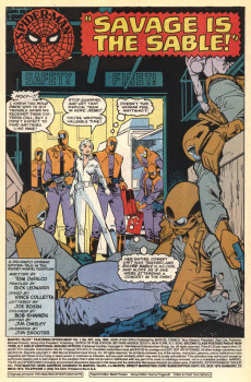 Extrait de Marvel Tales Vol.2 (1966) -287- With Spider-Man Missing -- Silver Sable is Left to Face Jack O'Lantern Alone!
