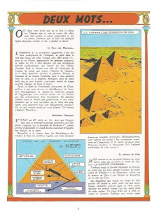 Extrait de Blake et Mortimer (Les aventures de) (Historique) -3f1977'- Le Mystère de la Grande Pyramide - 1re partie