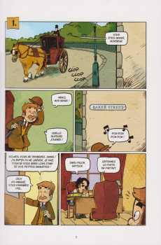 Extrait de Sherlock Holmes - La BD dont vous êtes le héros -4- Le Défi d'Irène Adler