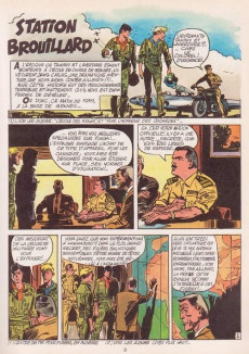Extrait de Tanguy et Laverdure -22a1982a- Station brouillard