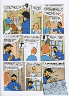 Extrait de Tintin - Pastiches, parodies & pirates -2016- La créature des abîmes