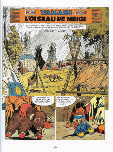 Extrait de Yakari -18a1992- L'oiseau de neige