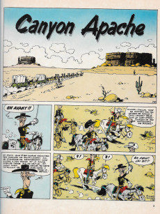 Extrait de Lucky Luke -37b1974- Canyon Apache