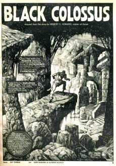 Extrait de The savage Sword of Conan The Barbarian (1974) -2- Black Colossus