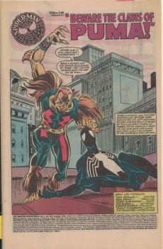 Extrait de The amazing Spider-Man Vol.1 (1963) -257- Beware the Claws of Puma!