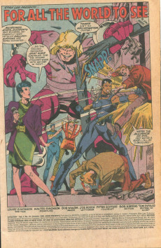 Extrait de X-Factor Vol.1 (1986) -33- For All The World To See