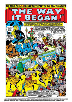 Extrait de Fantastic Four Epic Collection (2014) -INT04- The Mystery Of the Black Panther