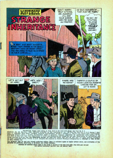 Extrait de Maverick (Dell - 1959) -13- Strange Inheritance