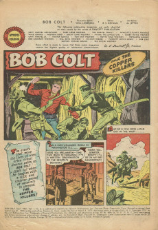 Extrait de Bob Colt (1950) -6- The Mysterious Visitors !