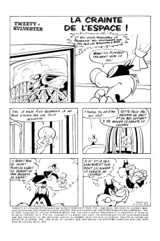 Extrait de Tweety et Sylvester (Éditions Héritage) -5- La crainte de l'espace !