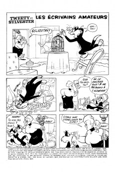 Extrait de Tweety et Sylvester (Éditions Héritage) -6- Les écrivains amateurs