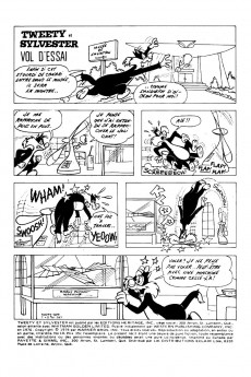 Extrait de Tweety et Sylvester (Éditions Héritage) -10- Vol d'essai
