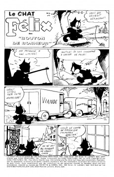 Extrait de Félix le Chat (Éditions Héritage) -6- Bouton de bonheur