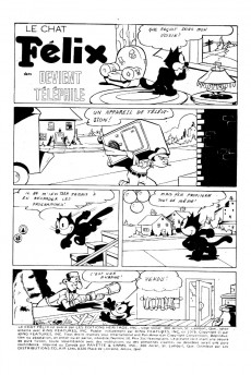 Extrait de Félix le Chat (Éditions Héritage) -10- Le chat Félix devient téléphile