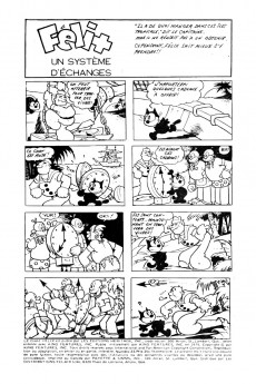 Extrait de Félix le Chat (Éditions Héritage) -23- Un système d'échanges