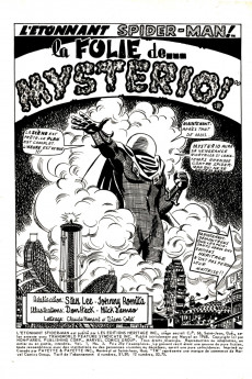 Extrait de L'Étonnant Spider-Man (Éditions Héritage) -3- La Folie de... Mysterio !