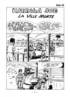 Extrait de Safari (Aventures et Voyages) -82- Katanga Joe - La ville morte