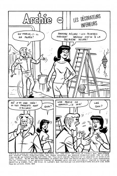 Extrait de Archie (Éditions Héritage - 1970) -66- Les décorateurs inférieurs
