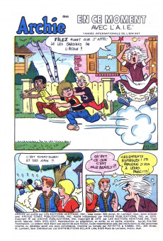 Extrait de Archie (Éditions Héritage - 1970) -93- En ce moment avec l'A.I.E.