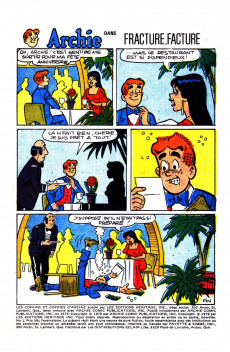 Extrait de Les copains et copines d'Archie (Éditions Héritage) -1- Fracture, facture