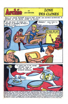 Extrait de Les copains et copines d'Archie (Éditions Héritage) -3- Zone des clones