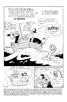 Extrait de Popeye le marin (Éditions Héritage) -12- L'espion !