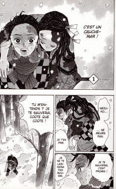 Extrait de Demon Slayer - Kimetsu no yaiba -1- Tome 1