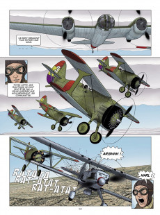 Extrait de L'ombre du Condor -1- 1936. Duel sous le ciel d'Espagne