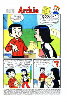 Extrait de Le jeune Archie (Éditions Héritage) -35- Tome 35