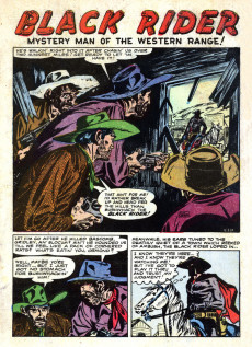 Extrait de Black Rider (1950) -23- Nothing that lives can stop the Black Rider!