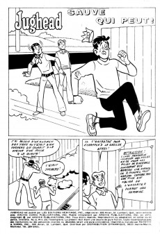 Extrait de Jughead (Éditions Héritage) -8- Sauve qui peut !