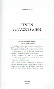 Extrait de (AUT) Hergé -2015/08- Tintin ou l'accès à soi